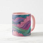 Mermaid Waves Mok (Voorkant rechts)