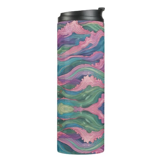 Mermaid Waves Thermosbeker (Gedraaid links)