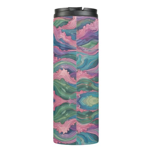 Mermaid Waves Thermosbeker (Achterkant)