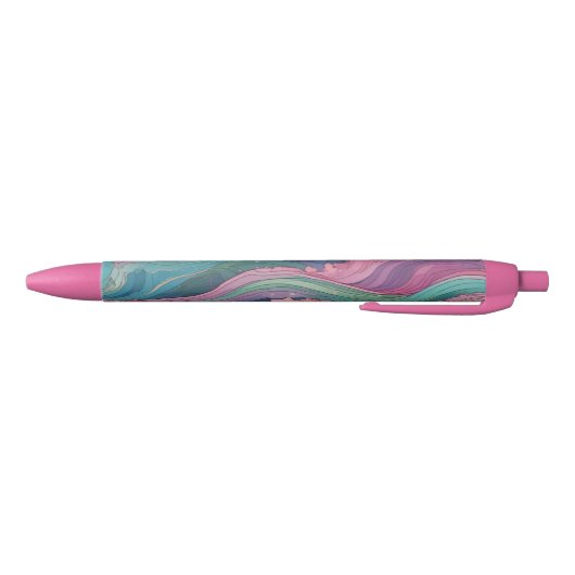 Mermaid Waves Zwarte Inkt Pen (Bodem)