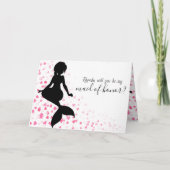 Mermaid Wedding, word jij mijn dienstmeisje van ee Kaart (Voorkant)