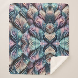 Mermaid Whispers Sherpa Deken