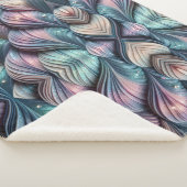 Mermaid Whispers Sherpa Deken (3/4)