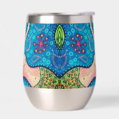 Mermaid Wine Tumbler Water Bottle (Links)