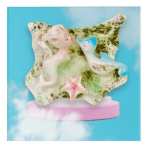 Mermaid Wishes and Seapaarden Kisses Wall Art