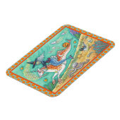 MERMAID WITCH, HALLOWEEN MERHORSE FANTASY MAGNET MAGNEET (Linkerzijde)