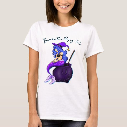 Mermaid Witch T-shirt (Voorkant)