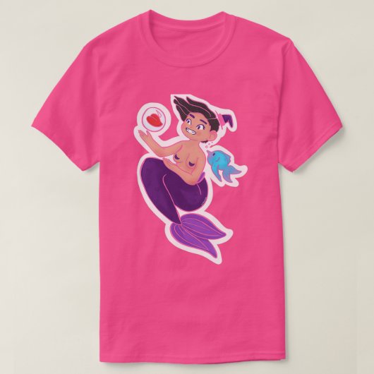 Mermaid Witch Zee Witch T-shirt (Design voorkant)