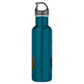 "Mermaid with a Golden Dragon" fles (Achterkant)