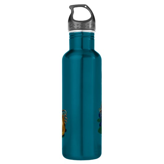 "Mermaid with a Golden Dragon" fles (Achterkant)