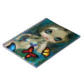 "Mermaid with Butterflies"-laptop Notitieboek (Linkerzijde)