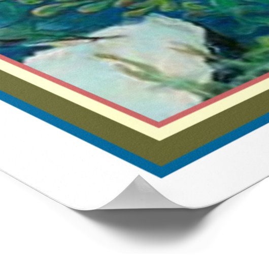 "Mermaid with Pearl" Art Deco van Henry Clive 16x2 Poster (Hoek)