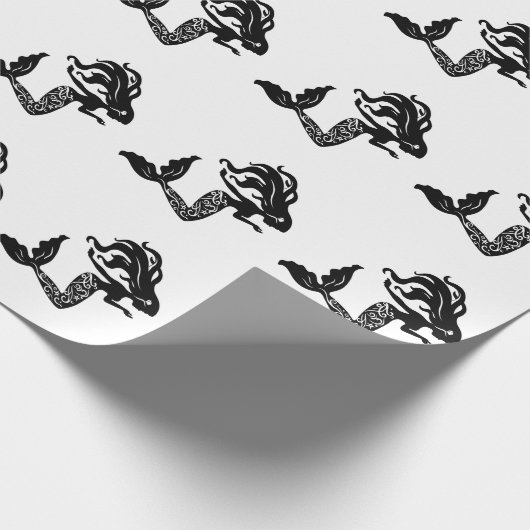Mermaid Wrapping Paper Cadeaupapier (Hoek)