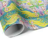 Mermaid Wrapping Paper Cadeaupapier (Rol Hoek)