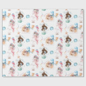 Mermaid Wrapping Paper Cadeaupapier (Vlak)