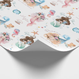 Mermaid Wrapping Paper Cadeaupapier