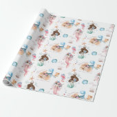 Mermaid Wrapping Paper Cadeaupapier (Uitgerold)