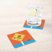 Mermaid X-ing Kartonnen Onderzetters (Insitu)