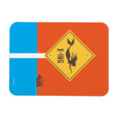 Mermaid X-ing Magneet (Horizontaal)