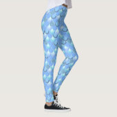 Mermaid Zee Blue Scale Leggings (Rechts)