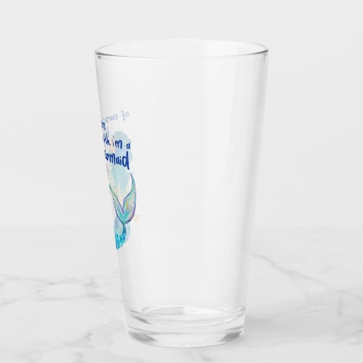 Mermaid Zee | Drink als een vis Glas (Links)