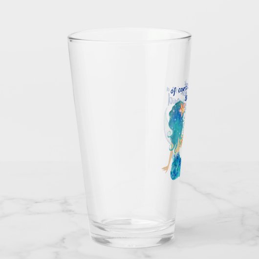 Mermaid Zee | Drink als een vis Glas (Rechts)