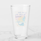 Mermaid Zee | Drink als een vistropisch strand Glas (Achterkant)