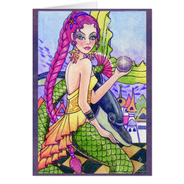 Mermaid Zee Fairy Fantasy door Ann Howard (Voorkant)