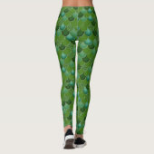 Mermaid Zee Green Scales Leggings (Achterkant)