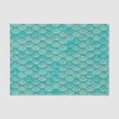 Mermaid Zee Green Scales Tissuepapier (Voorkant)