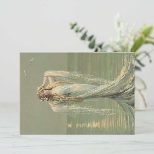  Mermaid Zee Nymph Briefkaart (Staand voorkant)