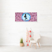 Mermaid Zee Paars Roze Banner (Insitu)