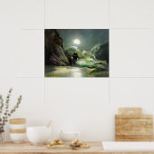 Mermaid Zee Reverie Poster (Keuken)