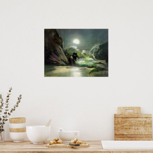 Mermaid Zee Reverie Poster (Keuken)
