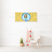 Mermaid Zee Yellow Scales Banner (Insitu)