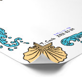 Mermaid Zodiac Print - Leo (Hoek)