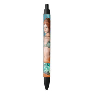 Mermaid Zwarte Inkt Pen