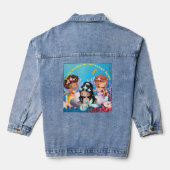 Mermaida Denim Jacket (Achterkant)