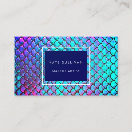 mermaïde FAUX-ioniserend effect Visitekaartje (Voorkant)