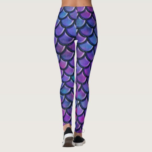 mermaïde leggings (Achterkant)