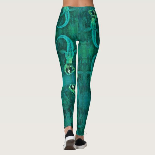  mermaïde Leggings (Achterkant)
