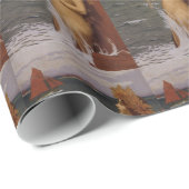 mermaïden cadeaupapier (Rol Hoek)