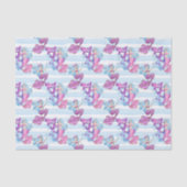 Mermaïden en koraalpatroonweefsel tissuepapier (Voorkant)