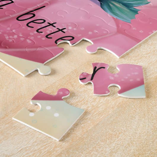 mermaïden legpuzzel (Zijkant)