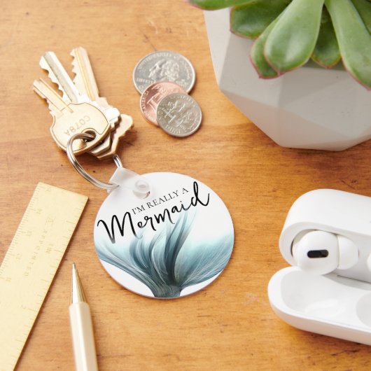 #MermaidLife Ik ben echt een zeemeermin | Aqua Tai Sleutelhanger (Bureau)