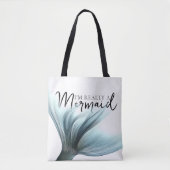 #MermaidLife Ik ben echt een zeemeermin | Aqua Tai Tote Bag (Voorkant)