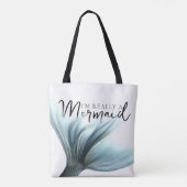 #MermaidLife Ik ben echt een zeemeermin | Aqua Tai Tote Bag (Achterkant)