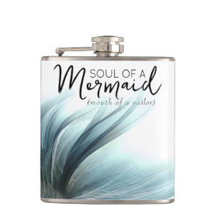 #MermaidLife Sailor Mouth Zeemeermin Soul Aqua A Heupfles