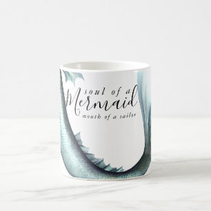 #MermaidLife Sailor Mouth Zeemeermin Soul Aqua A Koffiemok