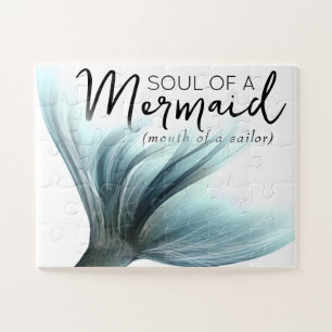 #MermaidLife Sailor Mouth Zeemeermin Soul Aqua A Legpuzzel